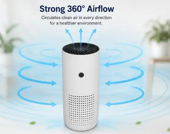 Strong 360° Airflow