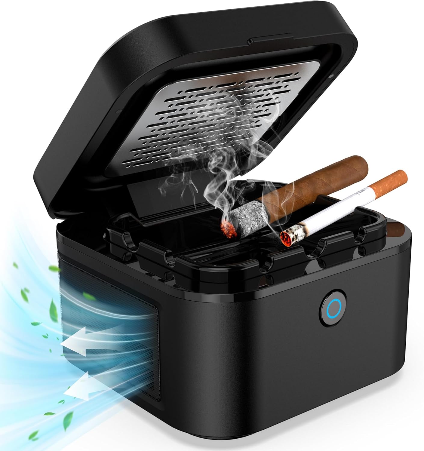 AirPeu Smokeless Ashtray Purifier (Fresh Air in Your Car, Home, and Office)