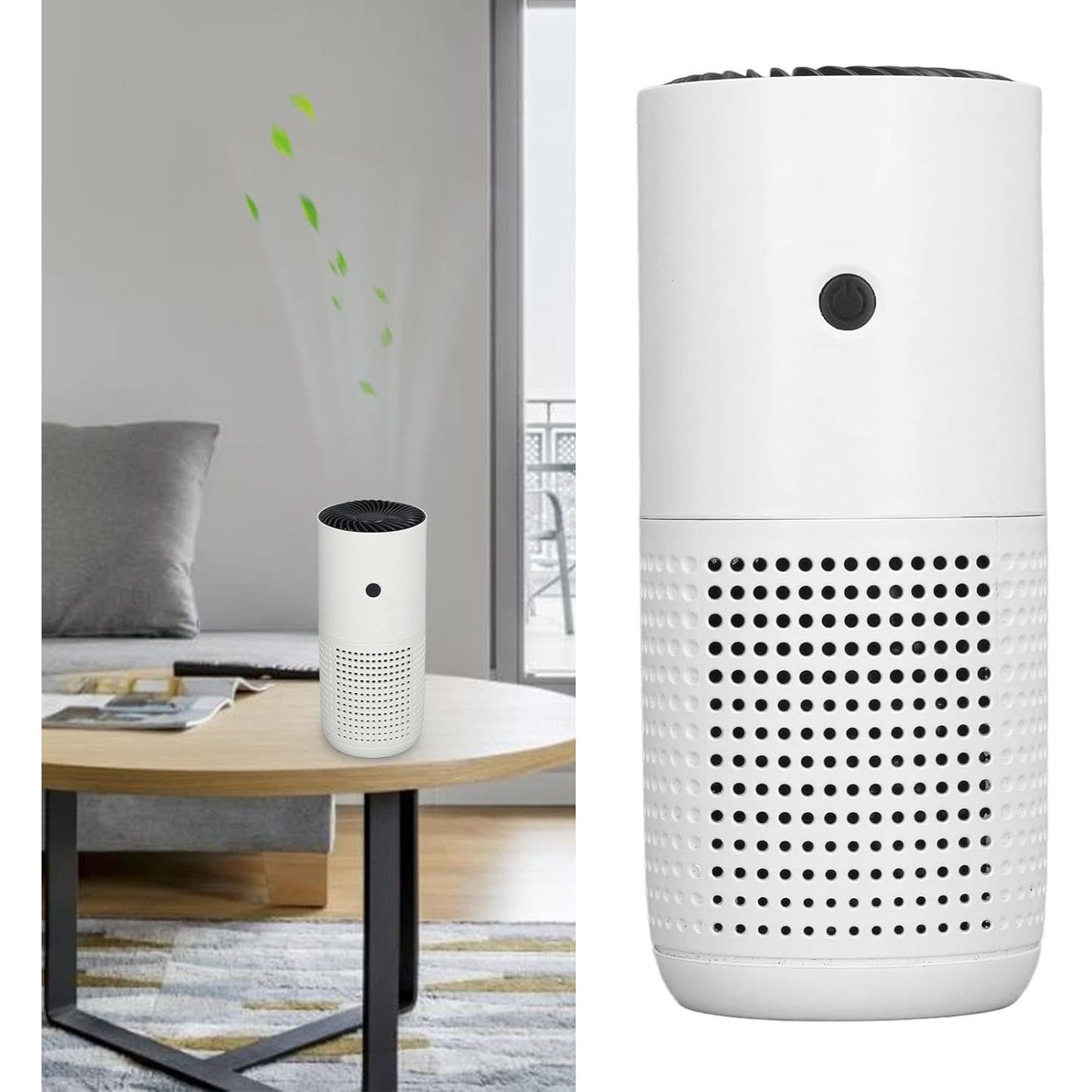 AirPeu Portable USB Car Air Purifier: Removes Dust, Odors, Smoke & More
