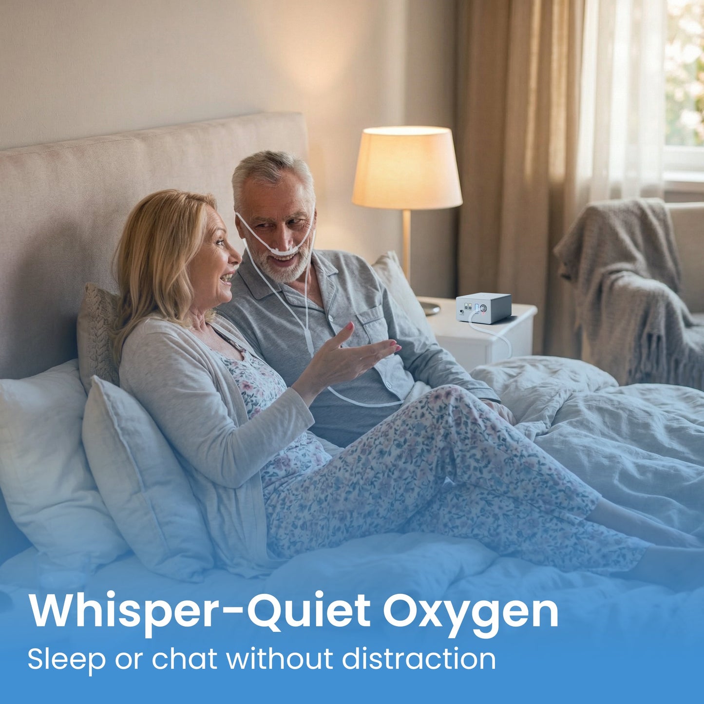 1-3L/Min Portable Oxygen Concentrator | 8-10 Hour Battery Life | Free Carry Bag